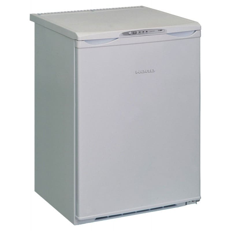 Барный морозильник Nord 67 л в аренду, низкотемпературный от -18 градусов, глухая дверь, серый цвет корпуса