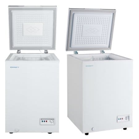 Морозильный ларь 100 л Kraft в аренду, низкотемпературный -18 градусов, белый, глухая крышка, легкий, компактный