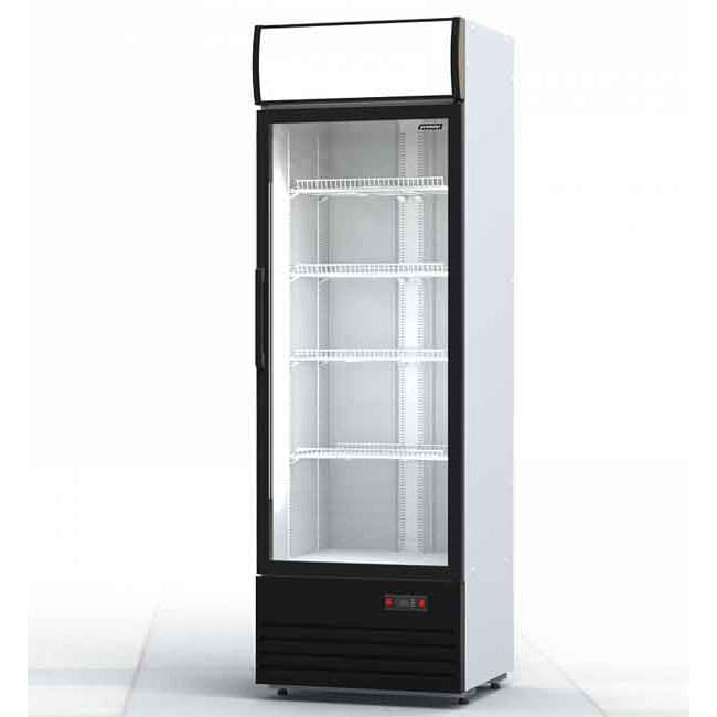 Морозильный шкаф PR 600 л в аренду, низкотемпературный -18 градусов, витринного типа, стеклянная дверь