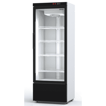 Холодильный шкаф PR 500 L в аренду, универсальный от -6 +6 градусов, витринного типа