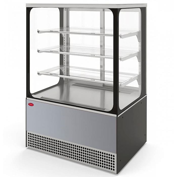 Витрина кондитерская Veneto 950 Cube в аренду, кубическая, среднетемпературная от 0 +7 градусов