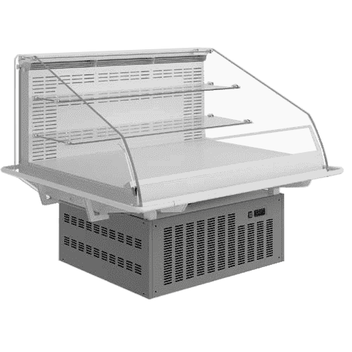 Витрина холодильная островная в аренду ПРОМО ВХСд 1.25, температура +2 +10 градусов