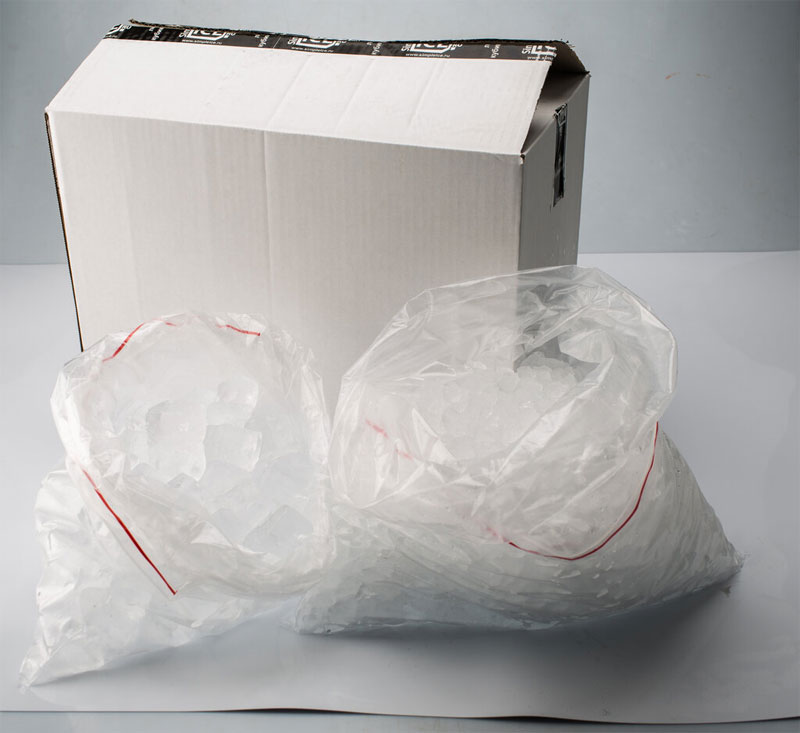 Лед в коробке от 5 кг на заказ, доставка, опт, розница, низкие цены