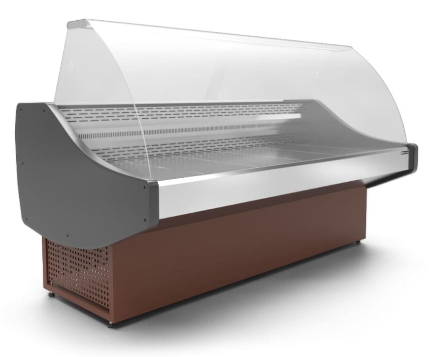 Витрина холодильная Арктика 1800U в аренду, универсальная, среднетемпературная, с запасником