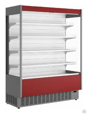 Холодильная горка Флоренция 1.6 Cube пристенная в аренду, среднетемпературная +1 +10 градусов, гастрономическая