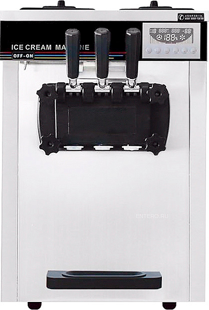 Фризер для мороженого EKSI ICT-325PFCA в аренду, 3 рожка, 3 вкуса, 9 литров