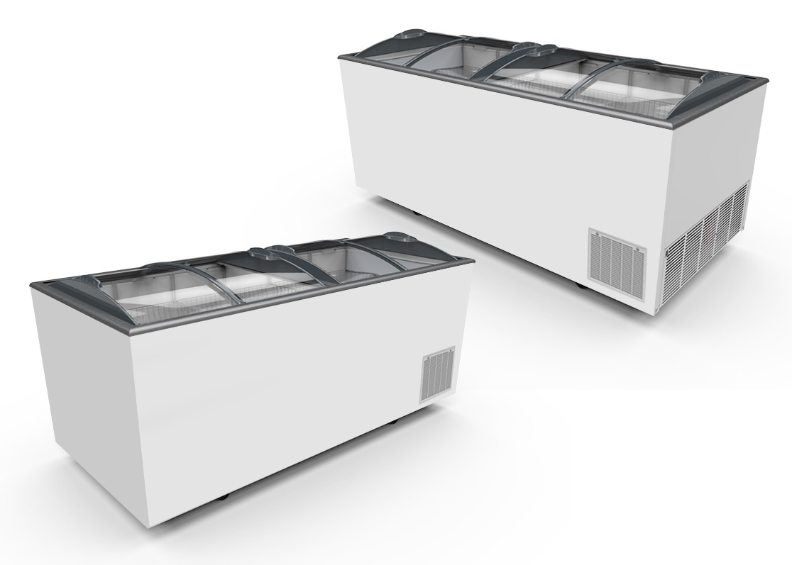 Морозильный ларь UBC ROCK 890 л в аренду, LED свет, низкотемпературный