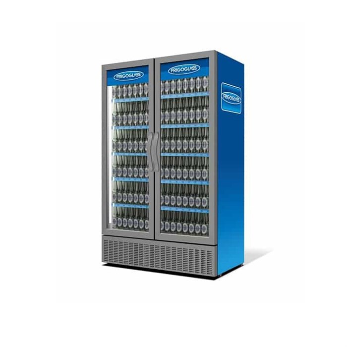 Холодильный шкаф Smart-1300HD в аренду, среднетемпературный, витринный